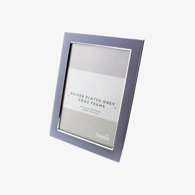 Dunelm Grey Edge Photo Frame 6" x 4" (15cm x 10cm) Grey