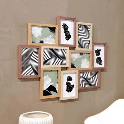 Dunelm Nielsen 10 Picture Wooden Collage Photo Frame