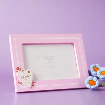 Dunelm Love Life Nanna Heart Photo Frame