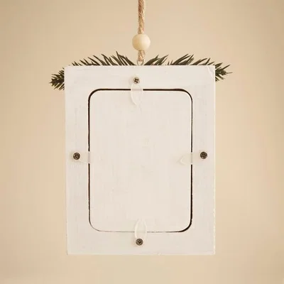 Dunelm Wooden Photo Frame Hanging Decoration