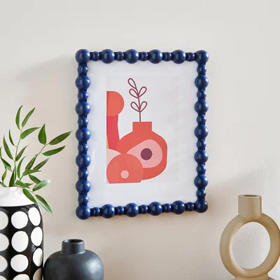 Dunelm Pippin Photo Frame Navy (Blue)