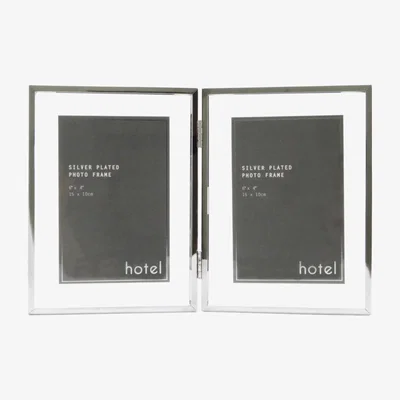 Dunelm Hotel Silver Aperture Folding Frame Silver