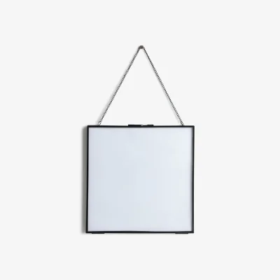 Habitat Habitat Metal Hanging Photo Frame - Black - 26x26cm