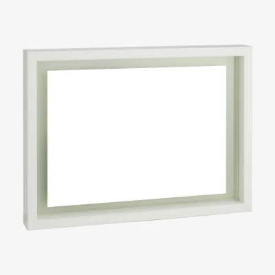 Habitat Habitat Monro Floating Photo Frame - White - 37x27cm