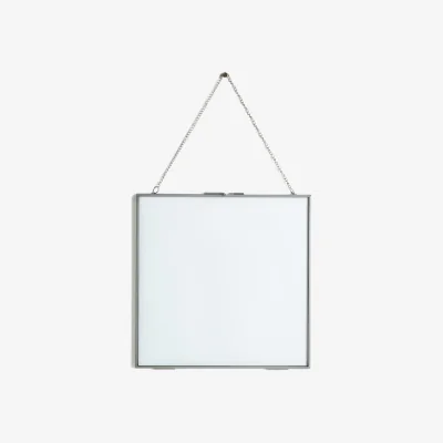 Habitat Habitat Hanging Metal Photo Frame - Silver - 9x26cm