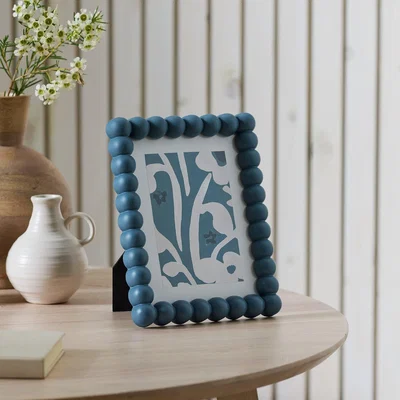 Habitat "Habitat Blue Bobble Picture Frame - 5x7"""