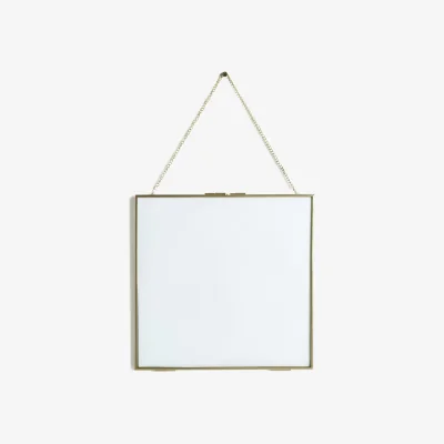 Habitat Habitat Metal Hanging Photo Frame - Gold - 26x26cm