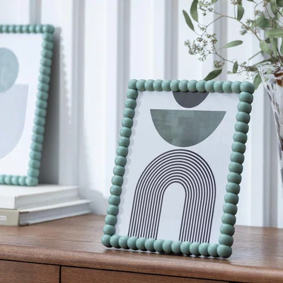 Habitat "Habitat Bobble Frame - Green - 8x10"""