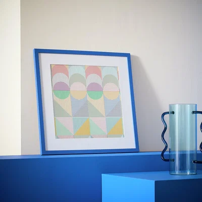 Habitat "Habitat Blue Cobalt Picture Frame - 16x16"""