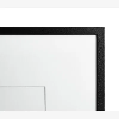 Habitat "Habitat Aluminum Picture Frame - Black- 6x6"""