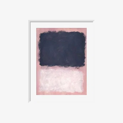 Heal's Untitled, 1967 in Pink and Navy by Mark Rothko - Heal's UK Furniture