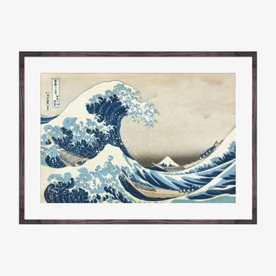 Heal's Hokusai The Great Wave At Kanagawa Framed Print - Heal's UK Furniture