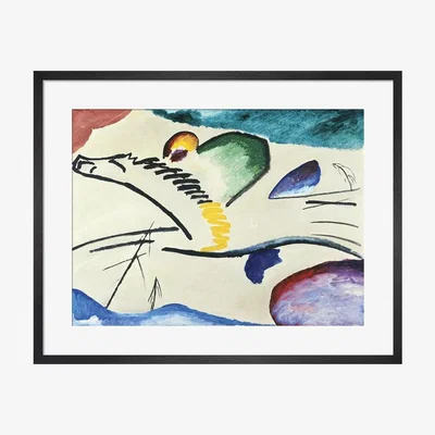 Heal's Lyrical (Rider on Horse) 1911 by Kandinsky - Heal's UK Furniture