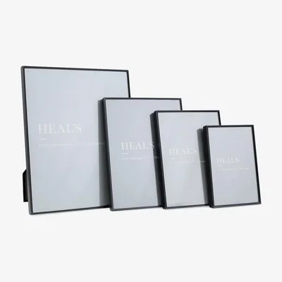 Heal's Heal's Simple Frame Matt Black Small - Heal's UK Furniture