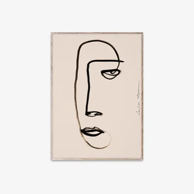 Heal's Paper Collective Serious Dreamer by Loulou Avenue 50 x 70cm Print - Heal's UK Furniture