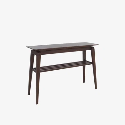 Heal's Ercol Lugo Console Table Dark Tulipwood - Heal's UK Furniture