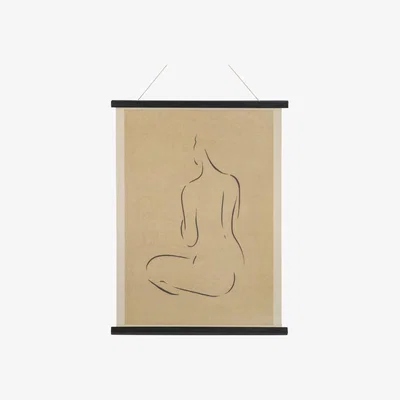Heal's Paper Collective Black Stick Frame 33cm - Heal's UK Furniture
