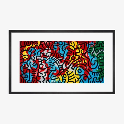 Heal's Untitled (Abstract), 1985 by Keith Haring Framed Print - Heal's UK Furniture