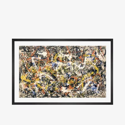 Heal's Convergence by Jackson Pollock Framed Print - Heal's UK Furniture