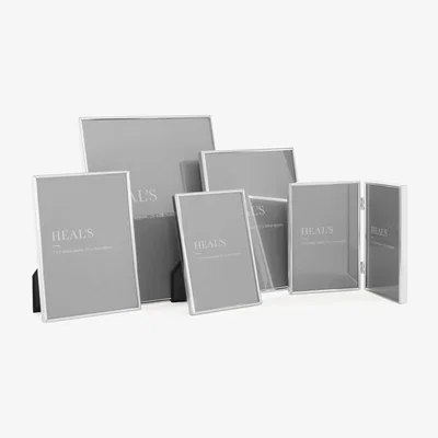 Heal's Heal's Simple Silver Plated Extra Large Photo Frame - Heal's UK Furniture