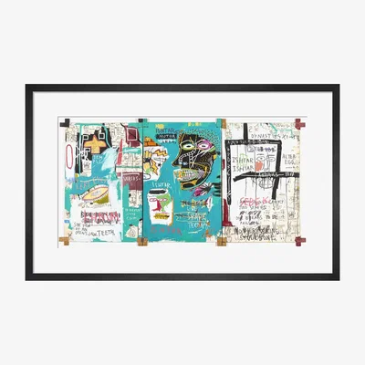 Heal's Ishtar, 1983 by JeanMichel Basquiat Framed Print - Heal's UK Furniture