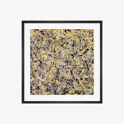Heal's No. 4, 1949 by Jackson Pollock Framed Print - Heal's UK Furniture