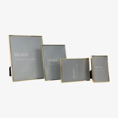 Heal's Heal's Simple Photo Frame Brass Small - Heal's UK Furniture