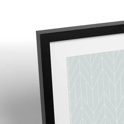 Homebase Box Photo Frame Multi Aperture - 30x30cm - Black