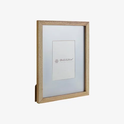 Homebase House Beautiful Wooden Photo Frame 8x10in with 5x7in Mount