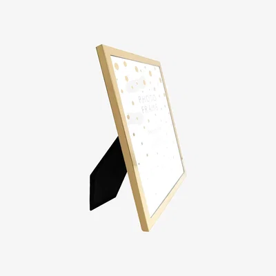 Homebase Elegant Metal Photo Frame 10x8 - Gold