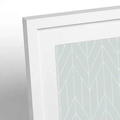 Homebase Box Photo Frame - 7x5  - White