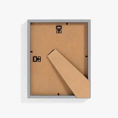 Homebase Box Photo Frame - 8x6  - Grey