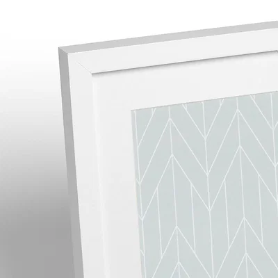 Homebase Box Photo Frame - 6x4  - White