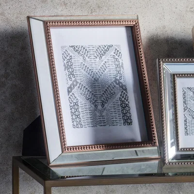 IO Living Dickinson Knobbled Photo Frame 8x10