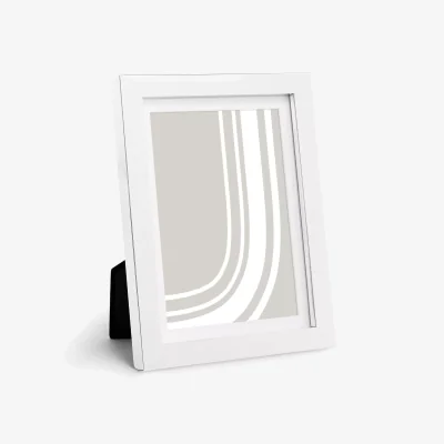 John Lewis John Lewis & Partners Box Photo Frame, Silver Plated