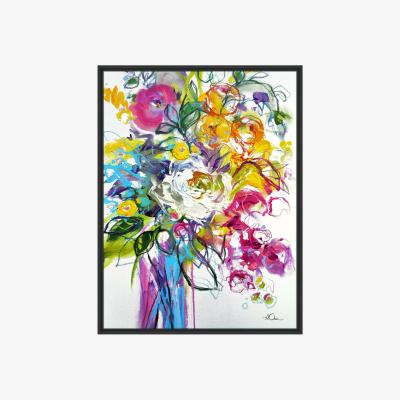 John Lewis John Lewis Anna Cher 'Summer Memories' Framed Canvas Print, 84 x 64cm, Multi