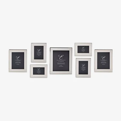 John Lewis Elegance by Impressions Multi-aperture Photo Frame Set, 7 Photo, Silver Plated