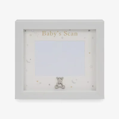 John Lewis John Lewis Baby's Scan Linen Photo Frame