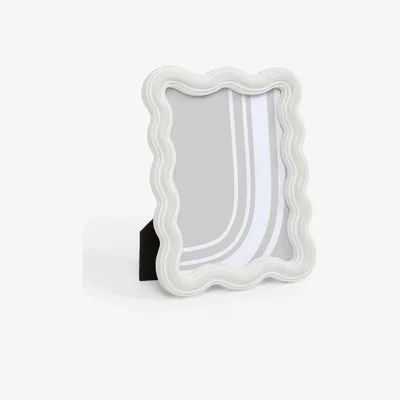John Lewis John Lewis Wiggle Photo Frame, White