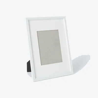 John Lewis nielsen Plain Photo Mount, 5 x 7" (13 x 18cm) for A4 Frame, White