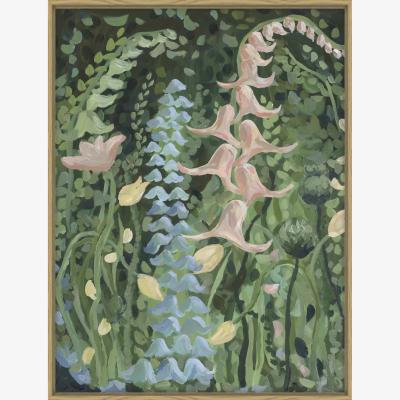 John Lewis John Lewis Harlie Briggs 'In the Midst of Spring' Framed Canvas Print, 83 x 64cm, Blue