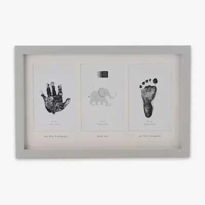 John Lewis John Lewis Hand and Foot Print Inkpad Kit & Photo Frame