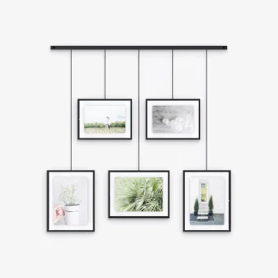 John Lewis Umbra Exhibit Multi Hanging Photo Frame Display, 5 Photo