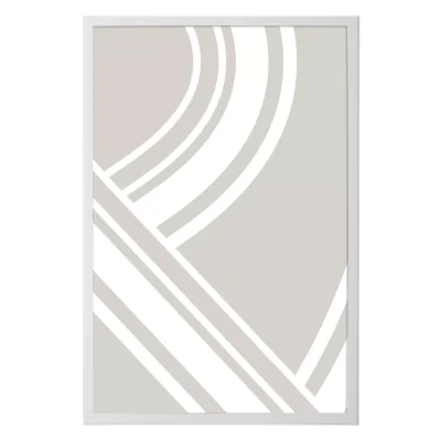 John Lewis John Lewis & Partners Daya Photo Frame, 8 x 10 (20 x 25cm), Silver