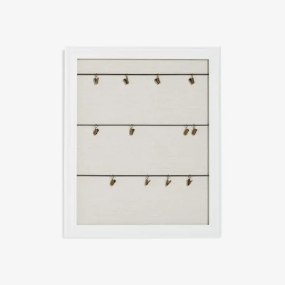John Lewis ANYDAY John Lewis & Partners Clip Board Photo Frame, Natural