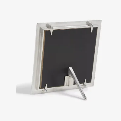 John Lewis Lancaster and Gibbings Fern Leaf Pewter Photo Frame, 3.5 x 3.5 (9 x 9cm), Silver