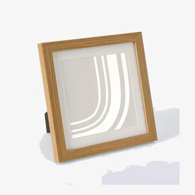 John Lewis John Lewis Oversized MDF Photo Frame & Mount, 6 x 6" (15 x 15cm)