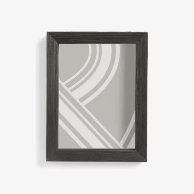 John Lewis John Lewis Pine Wood Floating Photo Frame, Black