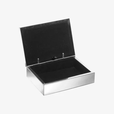 John Lewis John Lewis & Partners Plane Photo Frame Box, 4 x 6 (10 x 15cm), Silver Plated