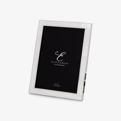 John Lewis Elegance by Impressions Mother Of Pearl Photo Frame, White